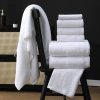 Thickened absorbent pure cotton towels and bath towels for five-star hotels. Large towels and bath towels for homestays, hotels and beauty salons are available with logos Application Scenario